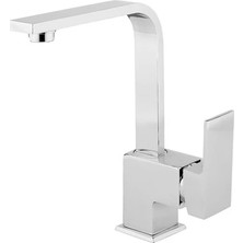 Nobel Lucilla Mix Kuğu Lavabo Bataryası, Krom, 35 mm