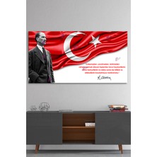 Morfil Sanat Atölyesi Atatürk Mustafa Kemal Makam Kanvas Tablo Resmi Kurumlar Okullara (13 Farklı Ölçü)