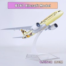Aircraft Etihad Airways Boeing 787 Metal Model Uçak 16 cm 1/400