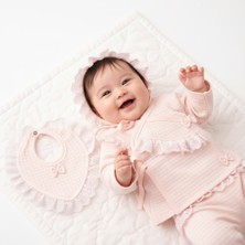 Milays Kız Bebek %100 Pamuk 0-3 Ay Premium Kalite Set