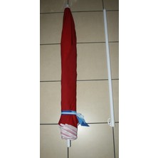 Normadia Kalın Kumaşlı 10 Telli Eğilebilir Şemsiye, Bahçe, Plaj ve Teras Için