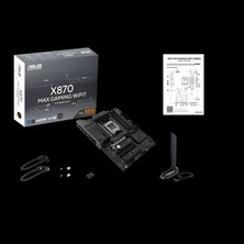 Asus X870 Max Gamıng Wıfı7 Amd Am5 Ddr5 Anakart