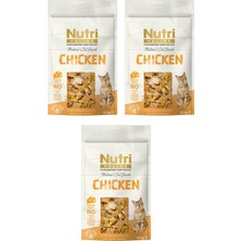 Nutri Feline Chicken & Cheese Tavuklu ve Peynirli Tahılsız Kedi Ödülü 50 Gr. x 3 Adet