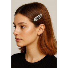 GEEN 10 Adet Metal Çıtçıtlı Saç Tokası 5 cm