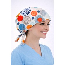 Dr. Mitra Cerrahi Bone Medikal Doktor Hemşire Hastane Bonesi Unisex -Daire Desen