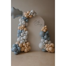 Balonsan Balon Seti 105 Adet ( Derin Okyanus-Fırtına Mavisi-Deniz Kumu)