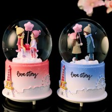 Toptan Perpa Orta Boy Kar Küresi Sevgili