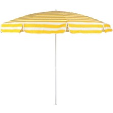 Normadia 2 Metre Sarı Plaj Şemsiyesi, Hafif ve Dayanıklı, Güvenle Kullanım
