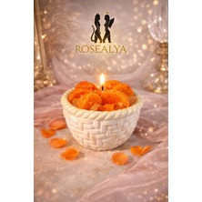 Tangerines Candle-Özgün Tasarım-El Yapımı Mum