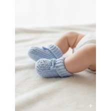 Tiasis Yenidoğan Örme Bebek Patik