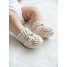 Tiasis Yenidoğan Örme Bebek Patik