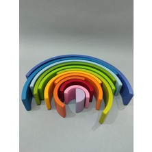 Natur Baby Kids 12LI Waldorf Gökkuşağı Mavi Seri