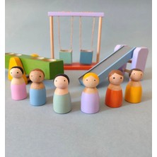 Natur Baby Kids 6lı Peg Bebek Seti