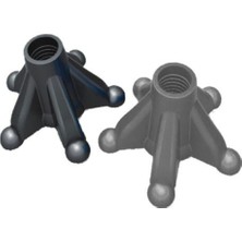 Normadia Kaymaz Vakumlu Mini Baston Lastiği, Siyah, 1 Adet