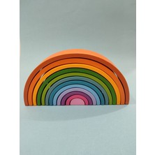 Natur Baby Kids 12LI Waldorf Gökkuşağı Turuncu Seri