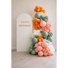 Balonsan Balon Seti 120 Adet ( Pembe-Okaliptus-Turuncu-Beyaz )