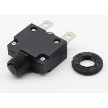 Maroces 25 Amper Termik Anahtar Devre Kesici Yük Resetli Sigorta 125/250V Ac 32V Dc 25A