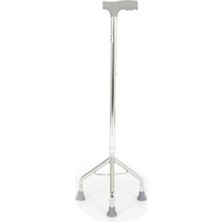 Normadia Hafif ve Dayanıklı Aluminyum Tripod Baston, Kolay Taşınabilir ve Kullanışlı