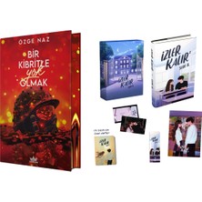 Guardian Yayınları Bir Kibritle Yok Olmak 2 Yan Boyalı Ciltli ve Izler Kalır 2 Kutulu Set Ciltli