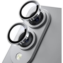 Forzacase Samsung Galaxy S25 Edge ile Uyumlu Kamera Camı Lens Koruyucu Halka Seti - FC381