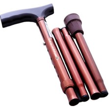 Normadia Dayanıklı ve Katlanabilir Portatif Baston, Rahat Kullanım