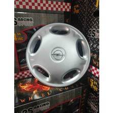 Universal Opel Corsa / Astra / Vectra / Meriva 13 Inç Uyumlu Jant Kapağı 4'lü Takım Amblem Hediyeli