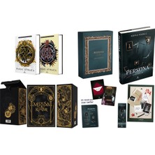 Ephesus Yayınları Medusa'nın Ölü Kumları Iki Kitaplık Set Ciltli ve Persona 2 Aydınlık Kutulu Ciltli