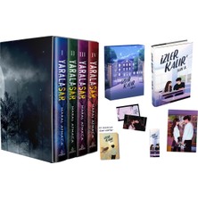 Ephesus Yayınları Yaralasar Serisi Seti 4 Kitap Ciltli Kutulu ve Izler Kalır 2 Kutulu Set Ciltli
