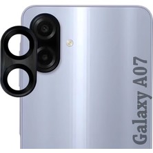 Forzacase Samsung Galaxy A07 ile Uyumlu Kamera Camı Lens Koruyucu Halka Seti - FC381