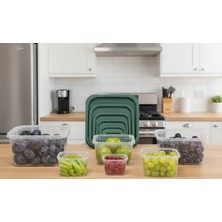 Veyla Style 6 Parça Square Set Gıda Saklama Kabı