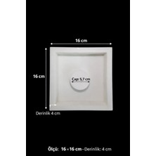 Epoksi Silikon Kalıp Masa Üstü Saat Saat Kalıbı