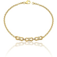 FAZ Kuyumculuk Altın Infinity Link Bileklik