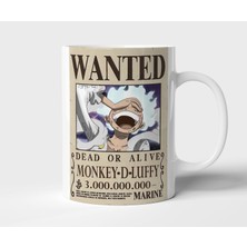 Monkey D Luffy One Piece Anime Tasarım Kupa - Hediyelik Kupa - Baskılı Kupa