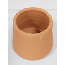 Yıldız Tozu Çiçek Tasarım Sırsız Toprak Saksı