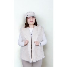 Celiora Style Kadın Suni Kürk Yelek – Astarlı, Hafif, Rahat Kesim, Günlük Şık Tasarım