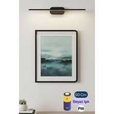 Avizen Lighting Project Dekoratif Banyo Ayna Tablo Duvar Aydınlatması LED Flüt Aplik Pilli