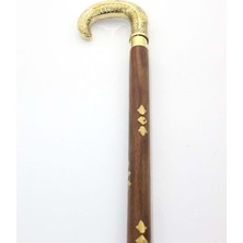 Normadia Sağlam ve Hafif Pirinç Baston, Güvenli ve Konforlu Kullanım