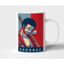 Roronoa Zoro One Piece Anime Tasarım Kupa - Hediyelik Kupa - Baskılı Kupa