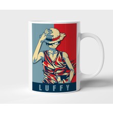 Monkey D Luffy One Piece Anime Tasarım Kupa - Hediyelik Kupa - Baskılı Kupa