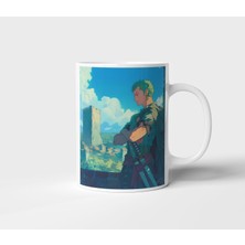 Roronoa Zoro One Piece Anime Tasarım Kupa - Hediyelik Kupa - Baskılı Kupa