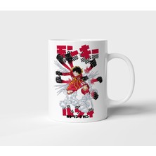 Monkey D Luffy One Piece Anime Tasarım Kupa - Hediyelik Kupa - Baskılı Kupa