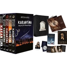 İndigo Kitap Karantina Serisi Seti-5 Kitap Takım- Ciltli Kutulu ve Vaveyla 2 Kış Dönencesi Kutulu Ciltli