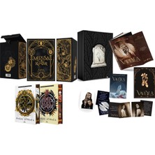 Ephesus Yayınları Medusa'nın Ölü Kumları Iki Kitaplık Set Yan Boyalı ve Vaveyla 2 Kış Dönencesi Kutulu Ciltli