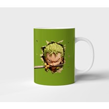 Roronoa Zoro One Piece Anime Tasarım Kupa - Hediyelik Kupa - Baskılı Kupa