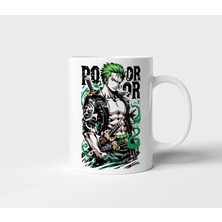 Roronoa Zoro One Piece Anime Tasarım Kupa - Hediyelik Kupa - Baskılı Kupa