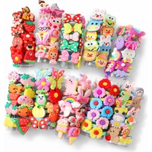 Sheker Home Kız Çocuk ve Kız Bebek Karışık Lastik Toka Seti 15 Adet Renkli Saç Aksesuarı