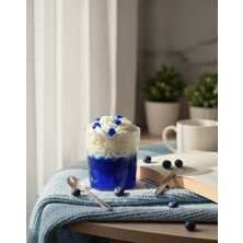 Yaban Mersinli Dekoratif Kremalı Mum – Jel Taban & Soya Wax | 400 ml