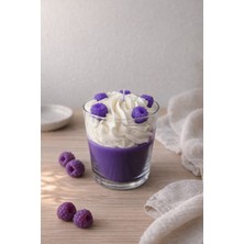 Exotic Fruit Aromalı Kremalı Dekoratif Mum | Parafin & Soya Wax | 200 ml