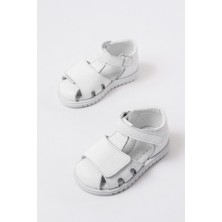 Ilkadım - Bebek Hakiki Deri Ortopedik Sandalet