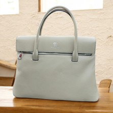 Valentina Victoria Valvic Hakiki Deribüyük Boya4 Sıgan El Çantası